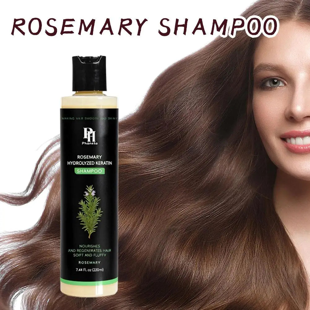 1/2pcs Rosemary Hair Shampoo Volumizing and Thickening Strengthening and Oil Control Nourishes and Repairs Hair Oil Adds Volume