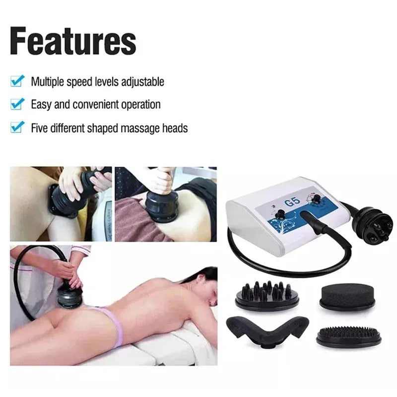 Desktop Relaxing G5 Electric Vibrating Massager Body Shaping Weight Loss G5 Massage Slimming Machine