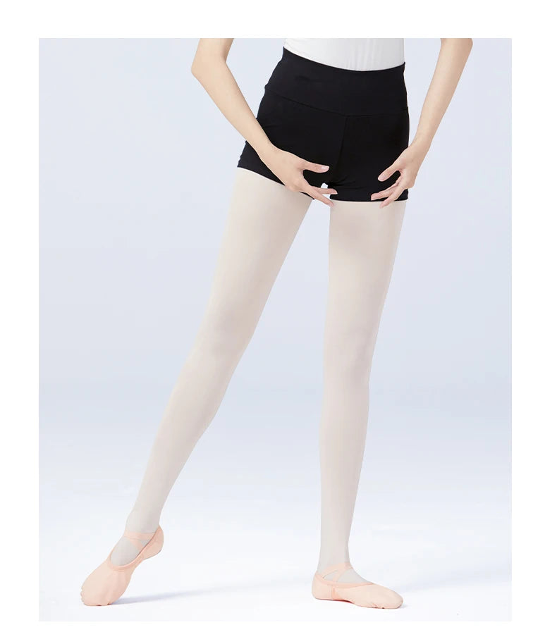 Women Ballet Dance Shorts Girls Black Full Cotton Professional Lady Leggings Boxer Pants for Dancing