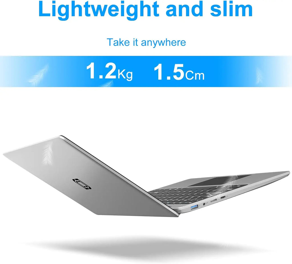 Jumper EZbook S5 Laptop 14 Inch, 12GB RAM 256GB SSD, Processor Intel Celeron J4105 Notebook, Two Speaker, Type-C, Mini HDMI