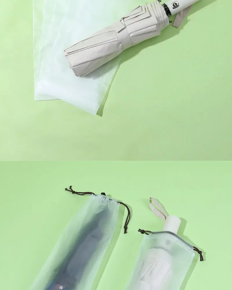 Waterproof Sandproof Umbrella Pouch with Drawstring Reusable Storage Bag for Home Travel umbrella cover umbrella spare