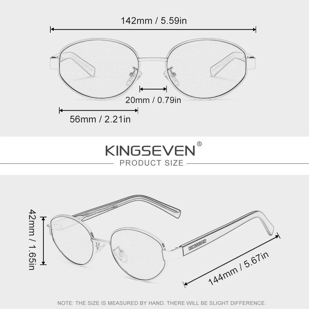 Brand Retro Luxury Sunglasses Women Men Polarized UV400 Glasses Alloy Oval Frame Anti-glare Fashion Driving Causal Eyewear