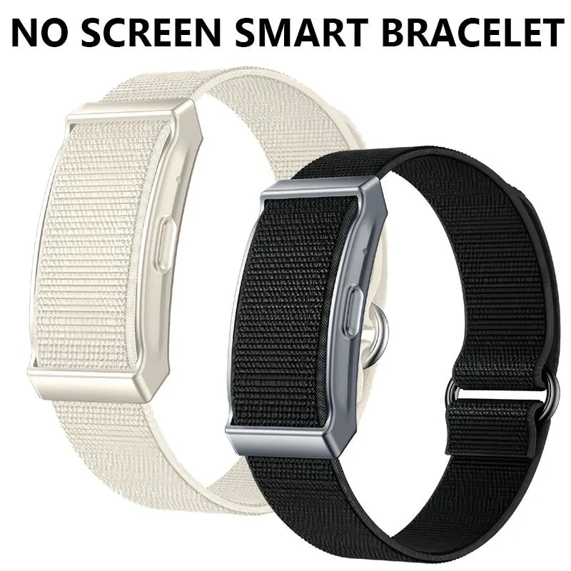 Health Smart Bracelet for Couples Heart Rate Monitor Activity Fitness Tracker Men Women Sports Waterproof Wristbands NO Screen