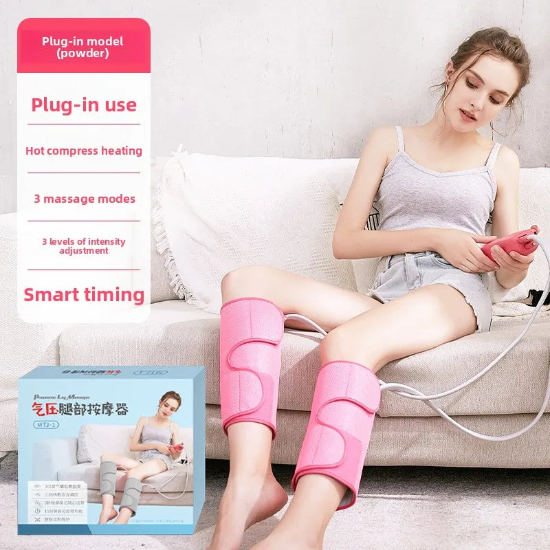 Calf massagerleg air pressure, thigh massager, electric air wave compression, airbag vibration, charging, leg beauty instrument