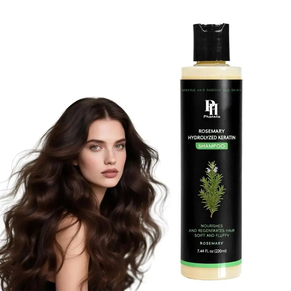 1/2pcs Rosemary Hair Shampoo Volumizing and Thickening Strengthening and Oil Control Nourishes and Repairs Hair Oil Adds Volume