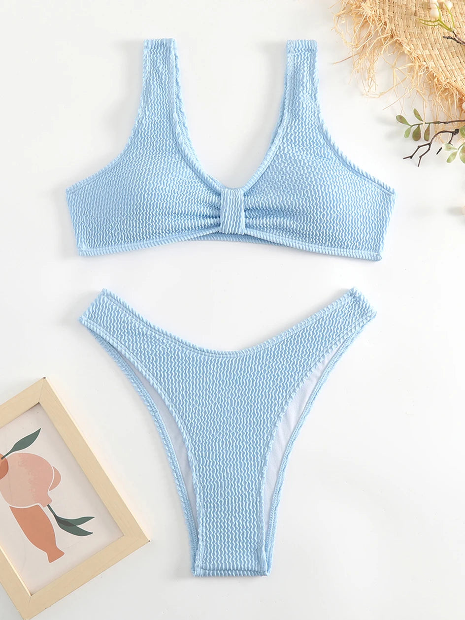 Sexy Bikini 2026 Women Swimsuit Female Swimwear Push Up Thong Bikinis Set Brazilian Woman Bathing Suit Swimming for Beach Wear