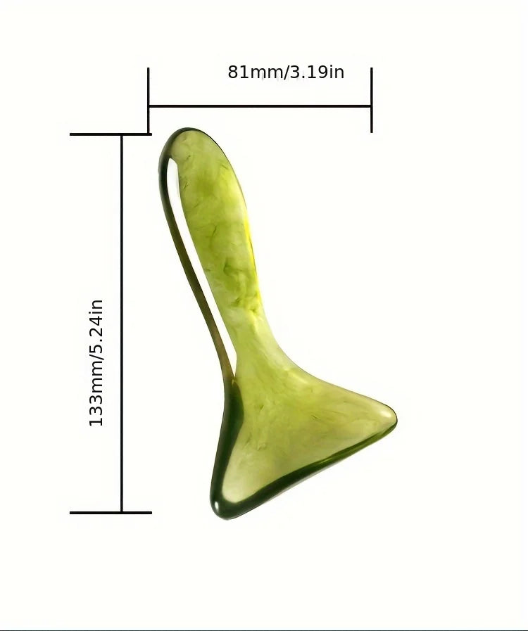 Gua sha facial tool, gua sha massage tool, lymphatic detoxification massage gua sha board for face, eyes, neck, body