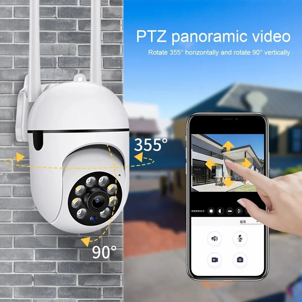 1080P Security Camera WIFI Camera Outdoor PTZ Speed Wireless IP Camera CCTV 4X Digital Audio Surveillance