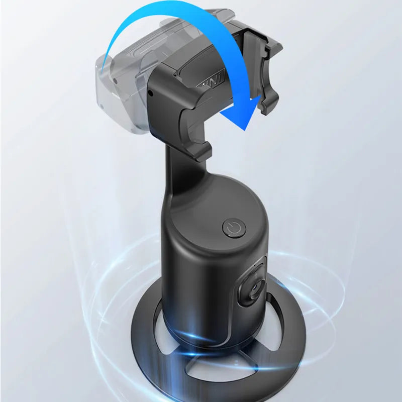 FANGTUOSI 2024 New 360 Rotation follow-up Gimbal Stabilizer Monopod Desktop tracking gimbal For Tiktok live photography
