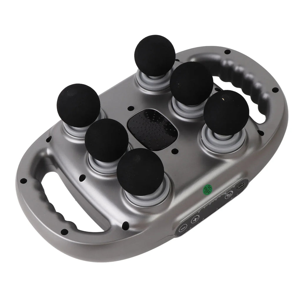 6  Body Massager 6  Muscle Massager High Frequency Vibration Professional 9 Modes 6 Heads Electric Massager for Home Gym