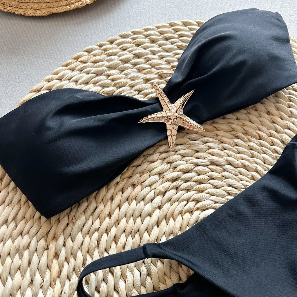 Push Up Bikinis 2025 Sexy Women Swimsuit Female Swimwear Micro Bikini Set Swimming Suit Beachwear Bandeau Brazilian Biquini
