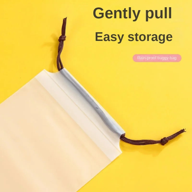 5/20pcs Waterproof Translucent Umbrella Storage Bag with Drawstring Portable Multi-purpose Pouch for Home Travel Organizer Essen
