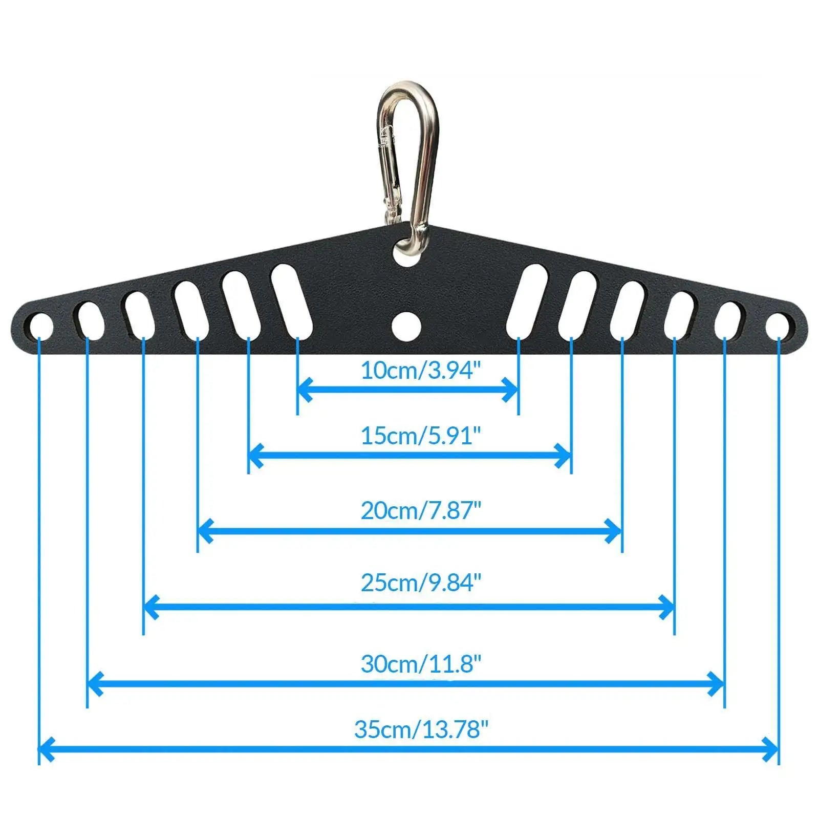 LAT Pull Down T Bar Spreader Bar for Home Pulley System Adaptor Crossover