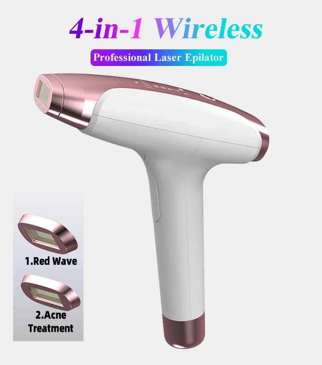 IPL Hair Removal Device 999999 Flashes Painless Laser Epilator for Women Permanent Hair Removal Home Use Body Bikini Face