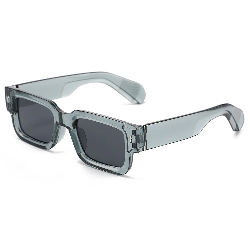 1PC Unisex Retro Square Sunglasses Classic UV Protection Plastic Frame Shades Outdoor Travel Driving Glasses UV400 Eyewear