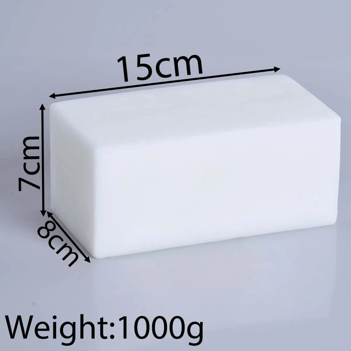 1000g Glycerin Soap Base DIY Handmade Soap Base Transparent White Melt Pour Making Soap Aromath Bath Raw Materials Wholesale