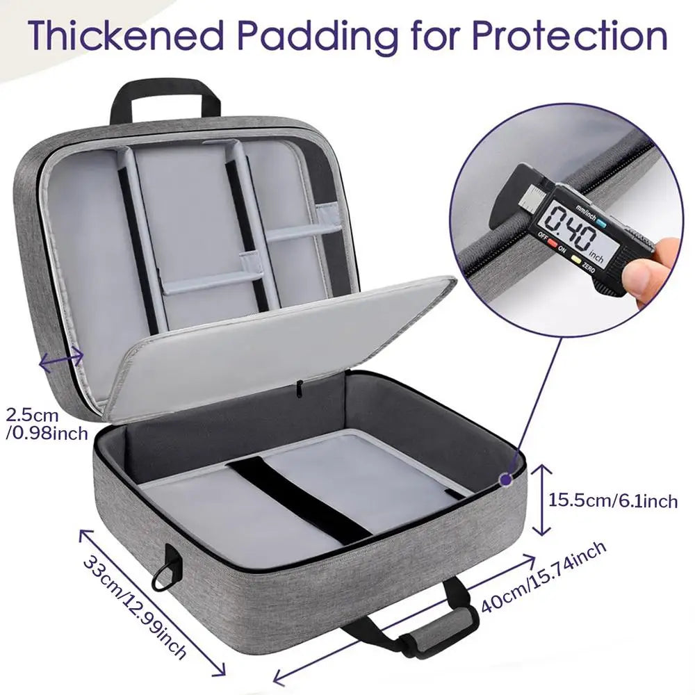 Audio Mixer Bag Large Recording Equipment Bag DJ Mixer Protective Bag Compact Audio DJ Mixer Case with Adjustable Storage Sound