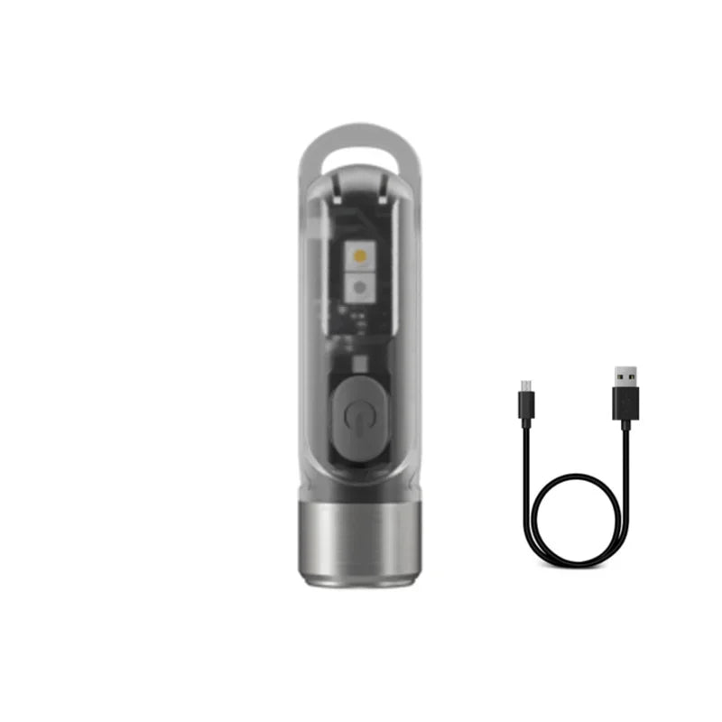 NITECORE TIKI Keychain Light 300Lumens USB Rechargeable Built-in battery Super Bright EDC Mini LED Flashlight