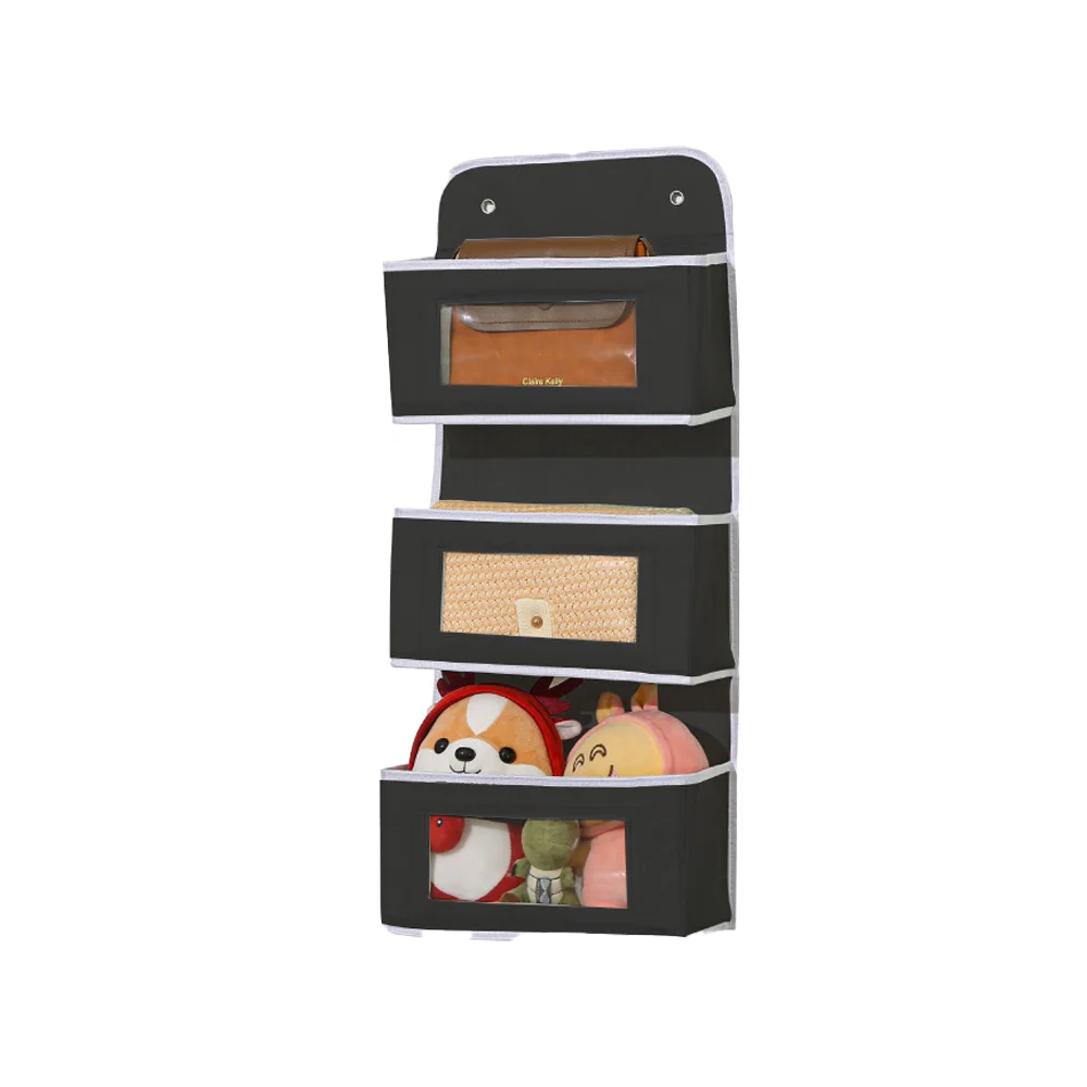 Over-The-Door Hanging Organizer - Extra Large Multi-Layer Storage Bag for Toys Dorm Room Essentials & Closet Organization System