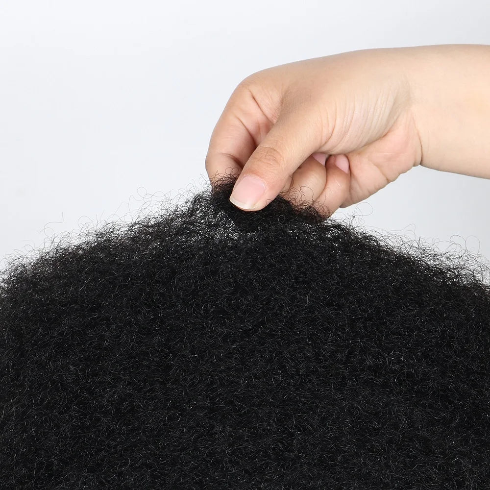Brazilian Hair Afro Kinky Curly Wave 100% Human Hair Bulk For Braiding Twists Hair For Micro Twist Afro Kinky Hair Extension