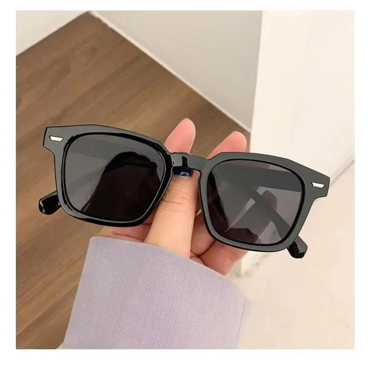 Vintage Sunglasses Unisex Rectangle Fashion Design Retro Sun Glasses Female Lady Eyeglass Cat Eye Casual Goggles 2025 New