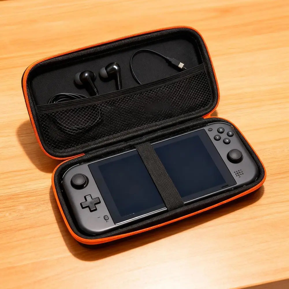 For AYN Odin 3 Carrying Case Portable PU Storage Bag Travel Case Shockproof Protective Cover for AYN Odin 3 Game Console