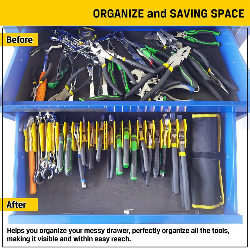 Plier Organizer Plier Holder and Cutter Organizer Sturdy Plier Storage Holder Tools Set Toolbox Storage for Cutters Hammers Hand