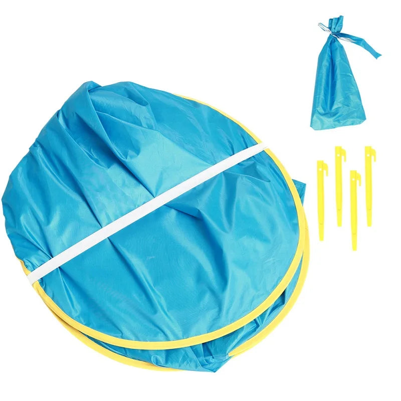Baby Beach Tent Shade UV Protection Sun Shelter Infant Outdoor Toys Swimming Pool House Beach Tent Toys for Kids Children