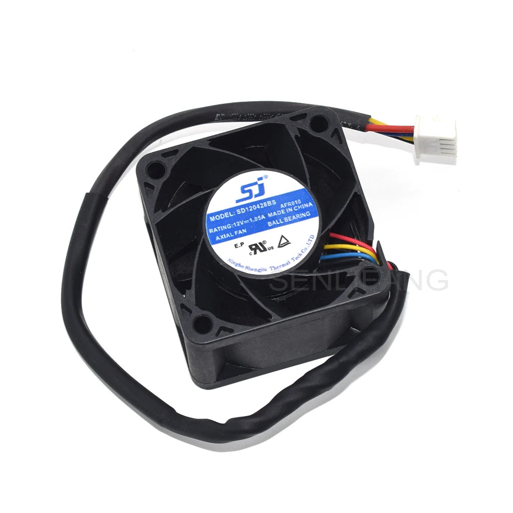 Brand New 1066 Cooling Fan SD120428BS 4028 40X40X28mm 40mm 12V 1.05A 4Pin High Speed Server Fan Axial Fan
