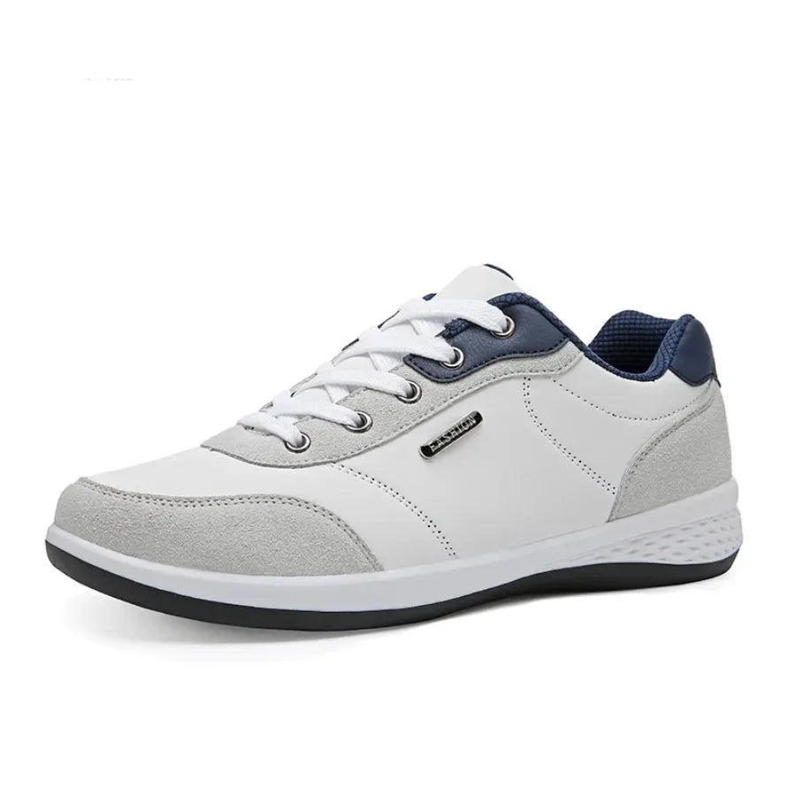 Men Shoes Sneakers PU Leather Trend Casual Shoes Breathable Leisure Male Sneakers Non-Slip Footwear Men Vulcanized  Zapatillas