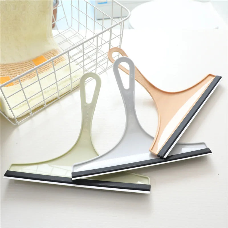 Glass Cleaning Tools Bathroom Mirror Squeegee Car Glass Scraper Cleaning Squeegee Wiper Windshield Silicone  Auto Washing Tool