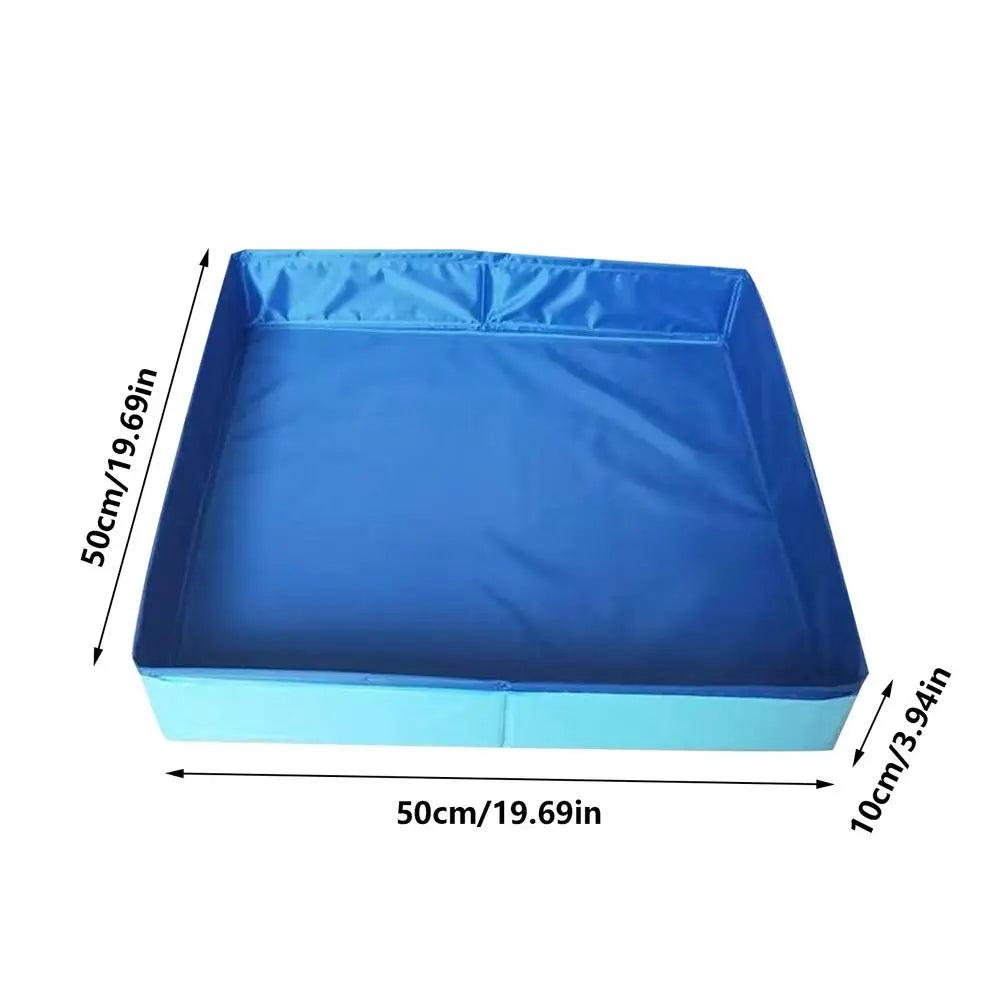 Dog Kiddie Pool PVC Folding Swimming Pool For Dog Non-Inflatable Save Space Pet Puppy Bathing Tub pet bathtubs