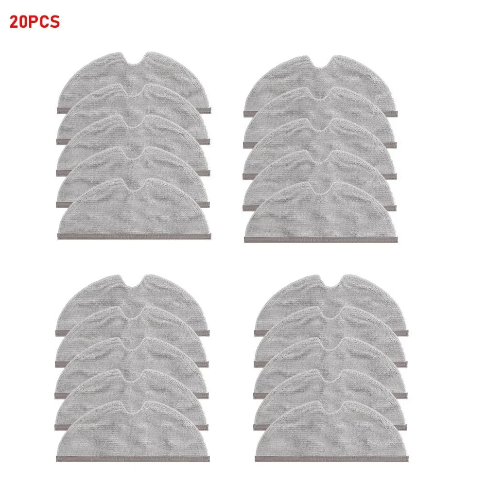 Mopping Cloths Replacement Parts for Xiaomi Roborock Q5 Pro/Q5 Pro+/Q8 Max/Q8 Max+ Vacuum Cleaner Accessorie Washable Mop