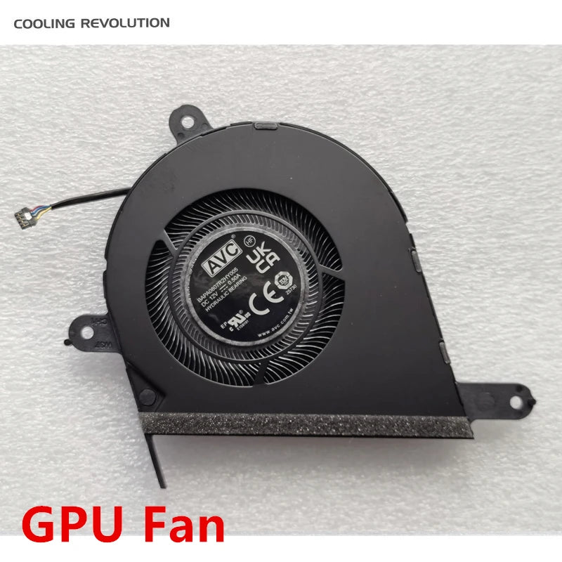 New Original Laptop CPU GPU Cooling Fan For ASUS Zenbook Pro 14 Duo OLED UX8402Z UX8402ZE AVC BAPA0807R2HY005 BAPA0607R2HY001
