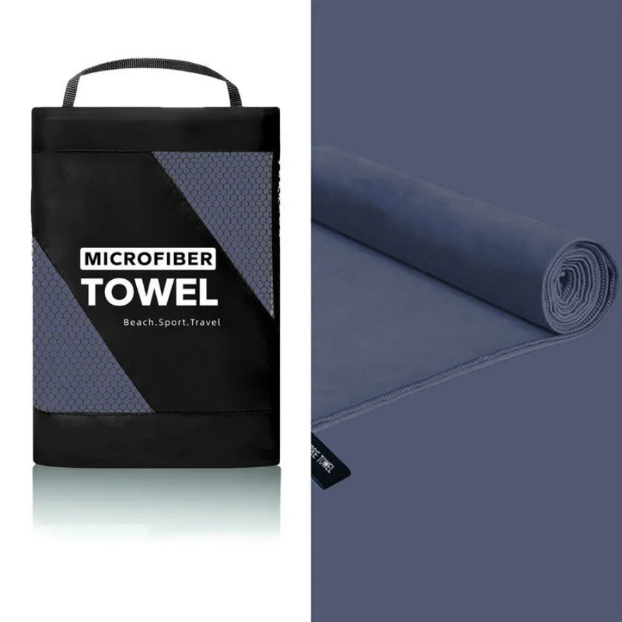 Microfiber Beach Towel Quick Dry Soft Absorbent Sand-Free Lightweight Travel Towel for Swimming Pool Spa Home