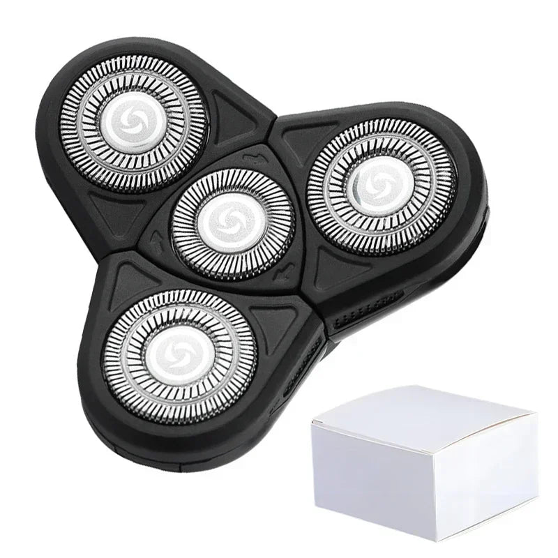 Replaceable 3D 4D 5D Floating Electric Shaver Head Spare Nose Trimmer Hair Clipper Head Facial Cleaning Brush And Massage Head