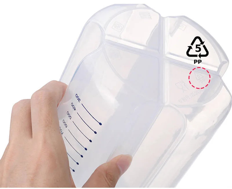 Kitchen Storage Box Food Storage Box Kitchen Supplies Grain Storage Tank  Transparent Organizers Moisture-Proof Sealed Cans