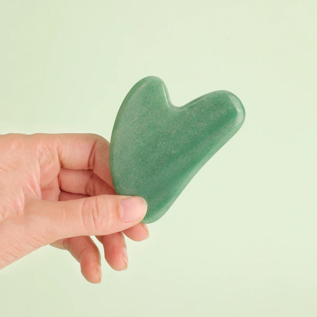 Guasha Massage Natural Stone Jade Scraper Facial Gua Sha SPA  Neck Massager for Face Lifting Wrinkle Remover Beauty Healty Tool