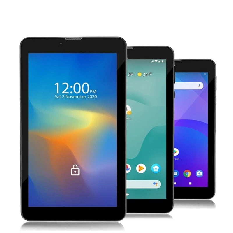 7 INCH DDR 1GB RAM EMMC 16GB ROM Android 11 Phone Call Tablet PC SC7731 Quad-Core 1.3GHz Dual Camera WIFI 1024 x 600  IPS 717qw