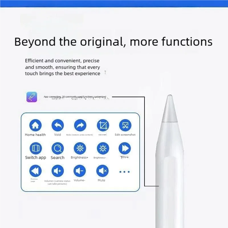 For iPad Pencil Stylus Pen Air 6 M2 Pro M3 with Tilt for iPad Pro mini 5 6 7  Accessories iPad Pro 11 12.9 /11Air Mini Touch Pen