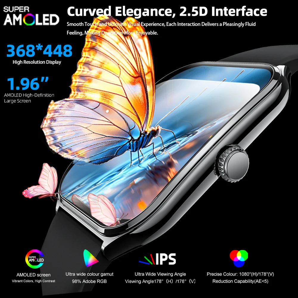 2026 Selling New Smart Watch Men Women Newest Sports SmartWatch Faces Heart Rate HD BT Call Waterproof Watches For Android iOS