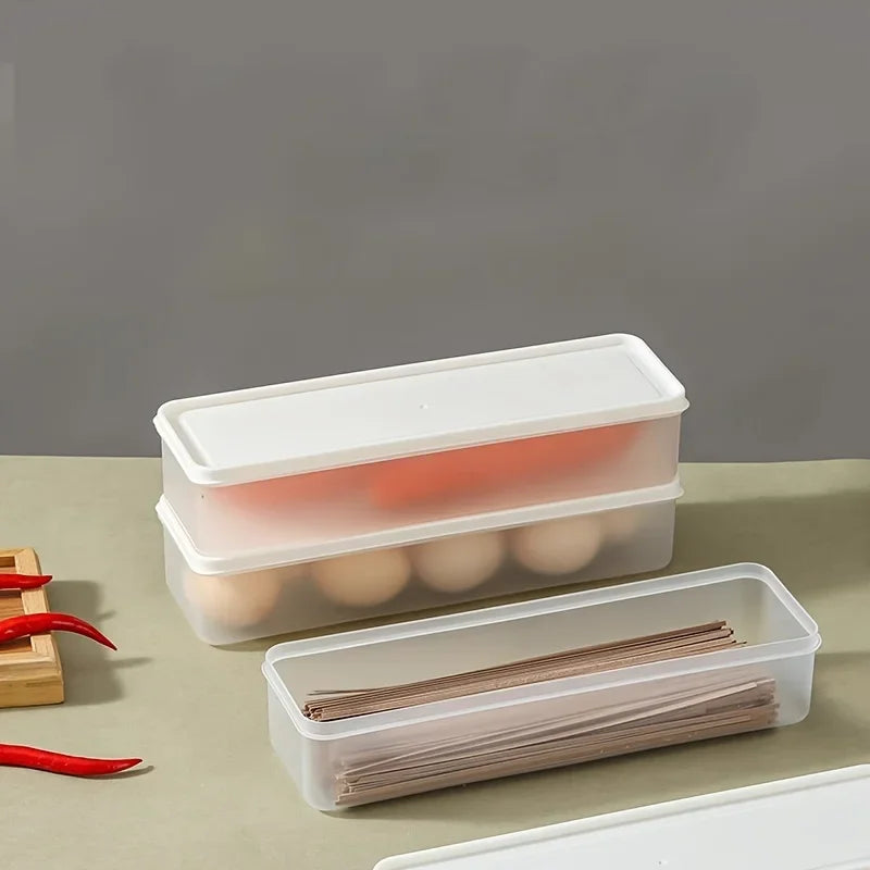 Storage Box Fresh-keeping Food Storage Container Cold Refrigerator Sealed Kitchen Fresh Fruit Storage Box with Lid Jars