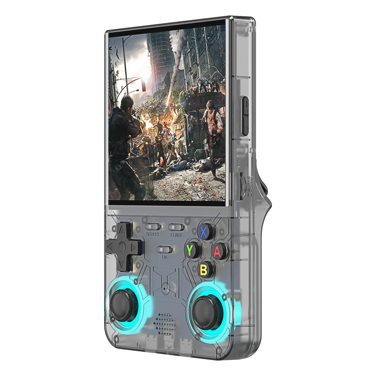 R36 Ultra Console Portable Retro Game 4‘’ IPS Screen Handheld Game Players Emulator Pocket Video Player 64G/128G 20000+ Games