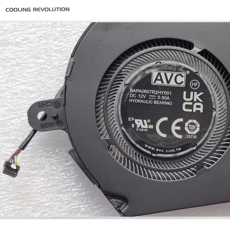 New Original Laptop CPU GPU Cooling Fan For ASUS Zenbook Pro 14 Duo OLED UX8402Z UX8402ZE AVC BAPA0807R2HY005 BAPA0607R2HY001