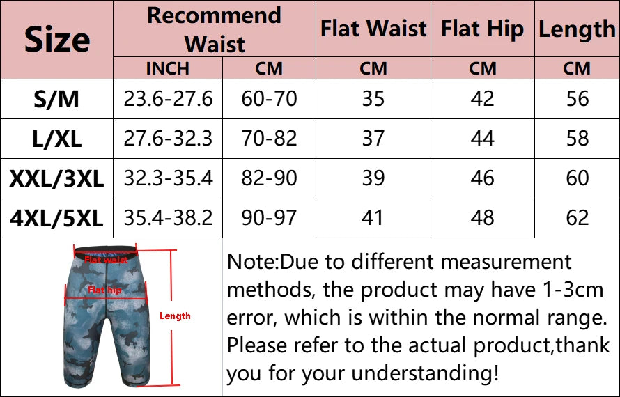 Women Camouflage Leggings Body Shaper Pants Hot Sweat Sauna Pant Shapewear Tummy Control Slimming Shorts Gym Fitness Weight Loss