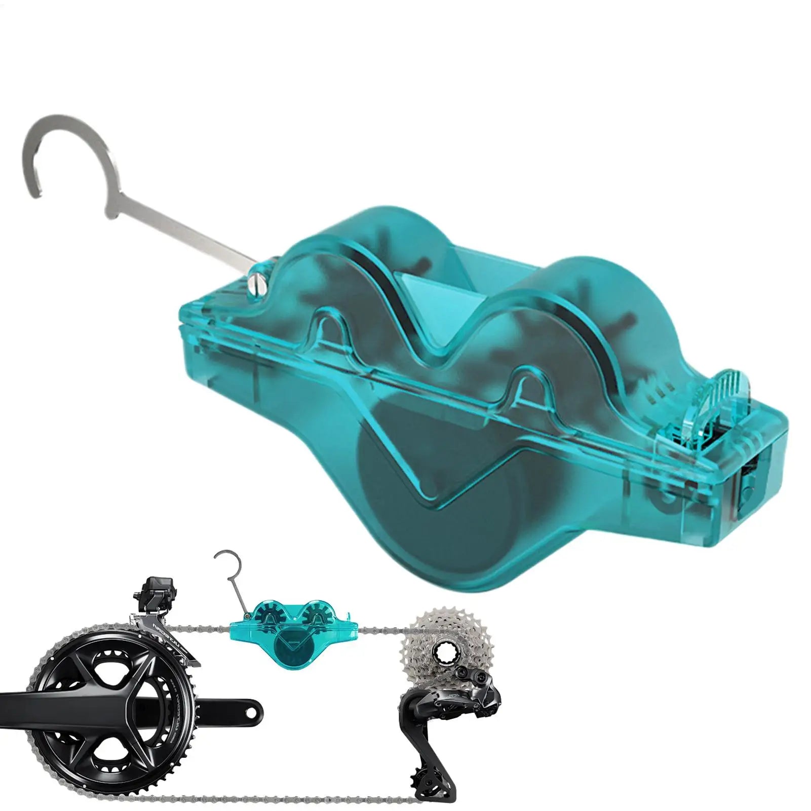 Bicycle Chain Cleaner Wash Tool Set Bicycle Chain Cleaning Brushes Road Bike Cycling Cleaning Kit Cycling Bike Care Accessories