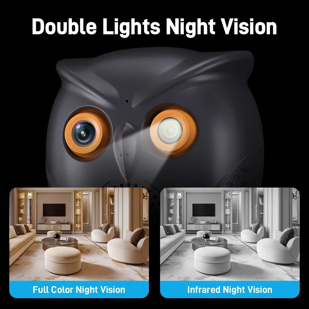 5MP Wifi indoor Security Camera icsee 5mp Human detection Wireless CCTV Video Surveillance Camera Home Smart Baby Monitor Camera