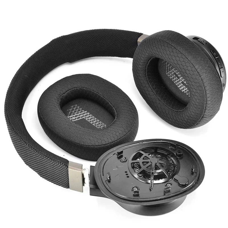 1Pair Foam Ear Pads Cushion Earpad for JBL E65 E65BTNC / Duet NC/Live 650BTNC Live 660 BTNC Headphones
