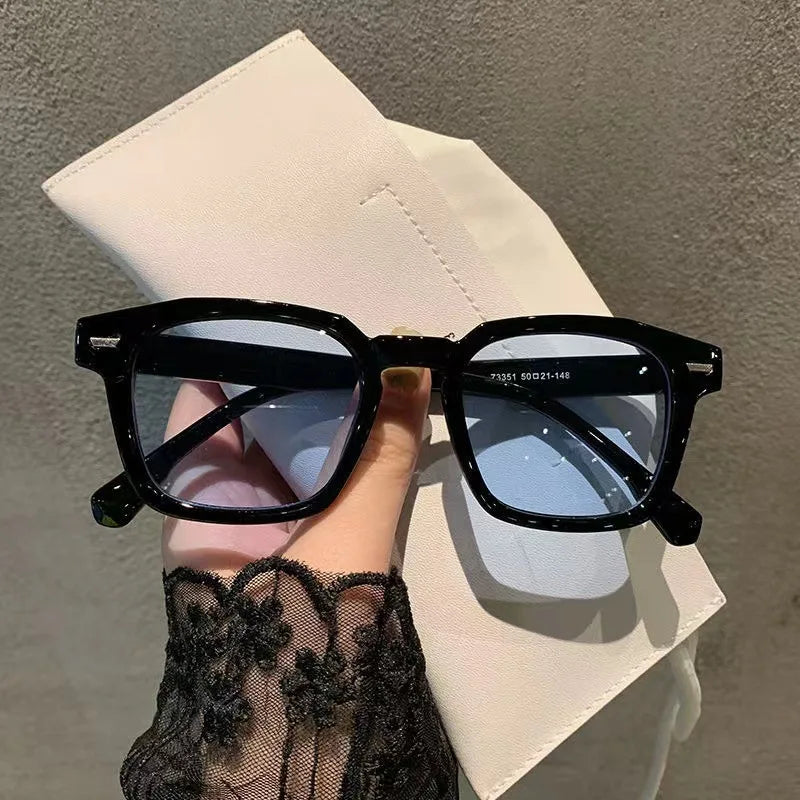 Vintage Sunglasses Unisex Rectangle Fashion Design Retro Sun Glasses Female Lady Eyeglass Cat Eye Casual Goggles 2025 New