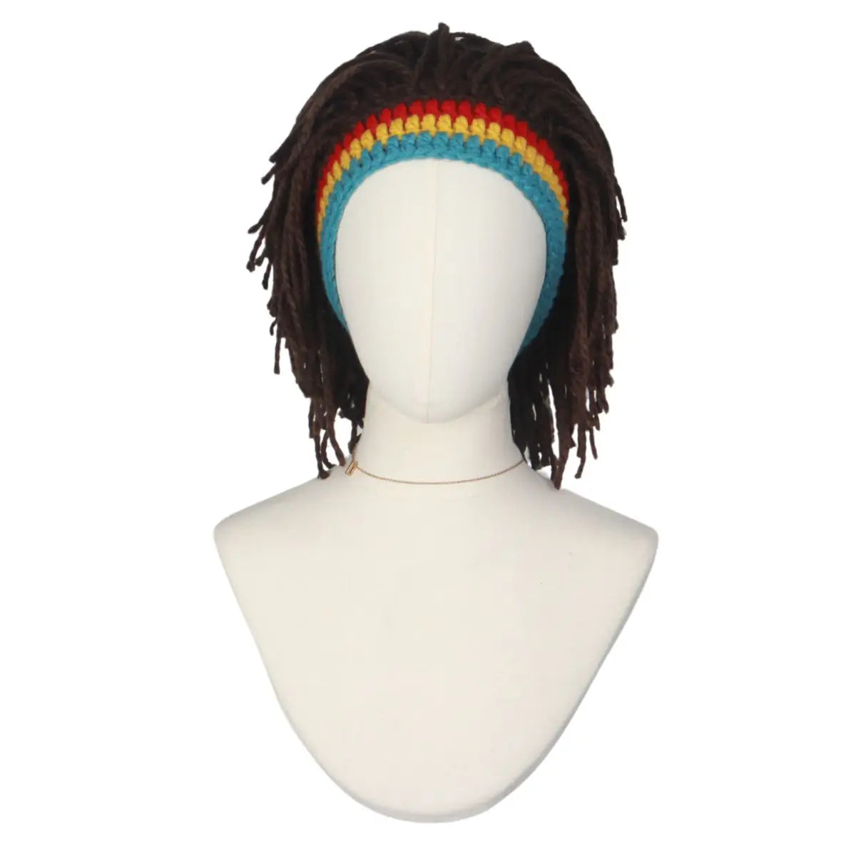 New and Funny Synthetic Wig Hats Wool Hats Hair Accessory Dreadlocks Hip-hop Personality Extensions for Women Cosplay Party Gift